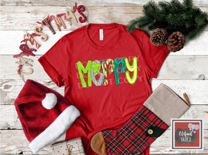 Merry Shirt - MSHS Cheer Fundraiser