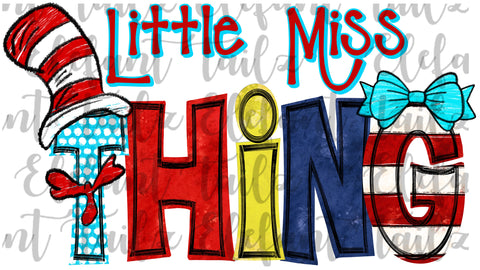 Little Miss Thing - Colorful