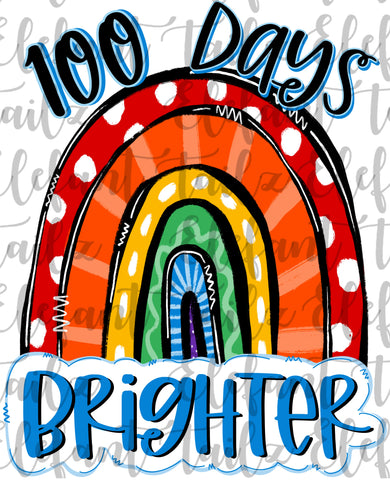 100 Days Brighter Rainbow