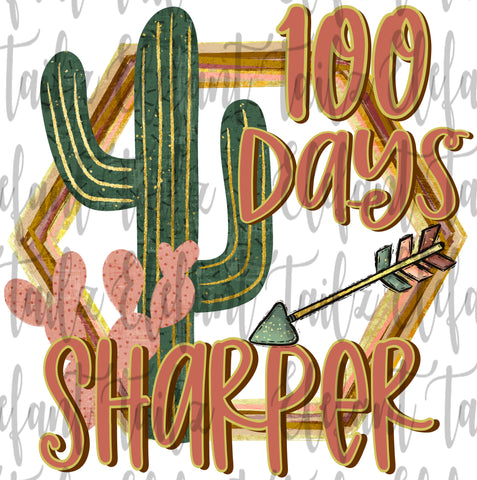 100 Days Sharper Boho Cactus