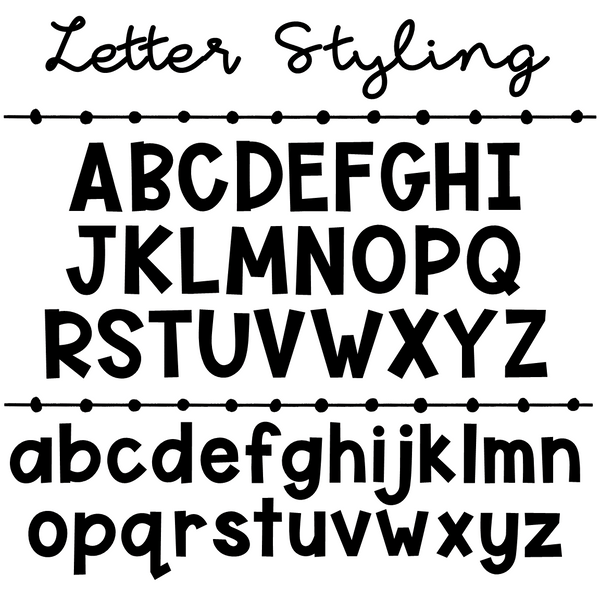 Alpha Pack - Faux Applique - Tinted Aqua Polka Dots