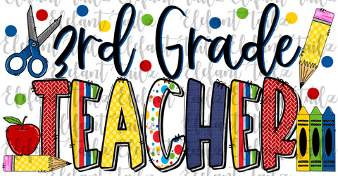 Bright 3rd Grade Teacher