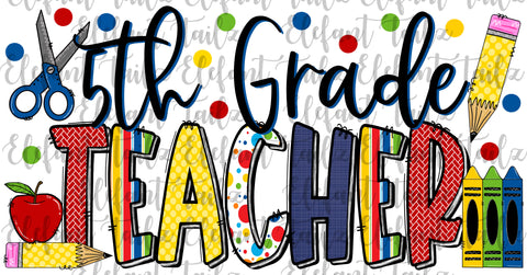 Bright 5th Grade Teacher