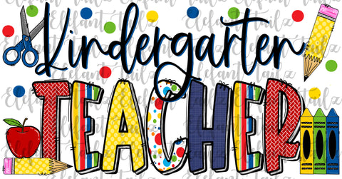 Bright Kindergarten Teacher