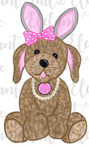 Easter Girl Puppy - Brown