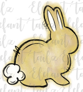 Chalk Bunny Yellow