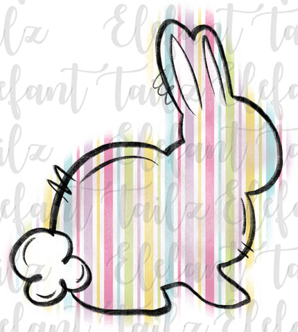 Chalk Bunny Stripes