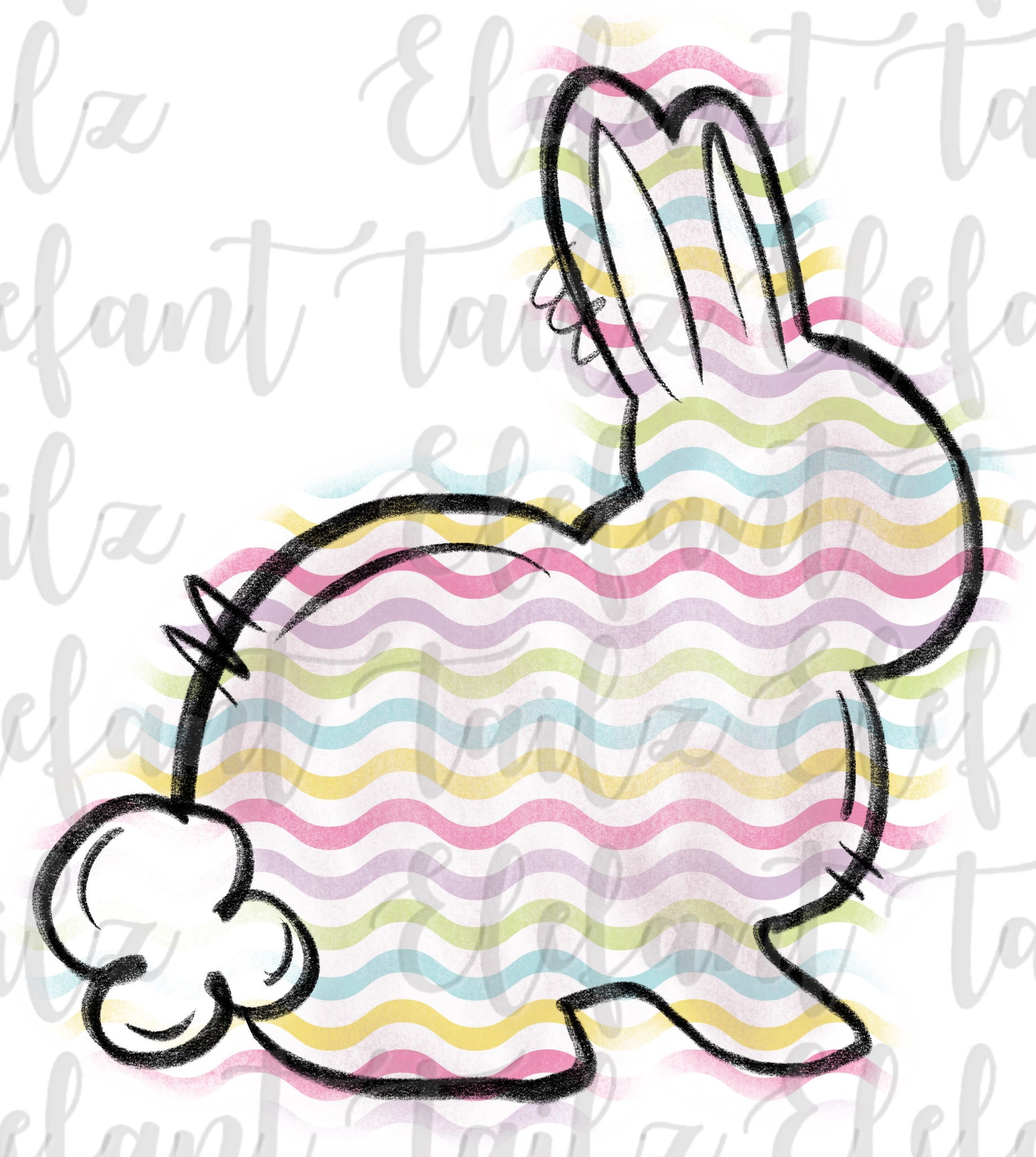 Chalk Bunny Waves