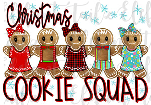 Gingerbread Christmas Cookie Squad