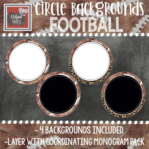 Football Circle Backgrounds
