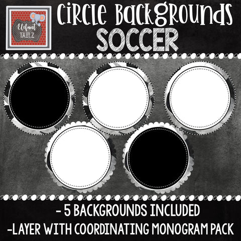 Soccer Circle Backgrounds