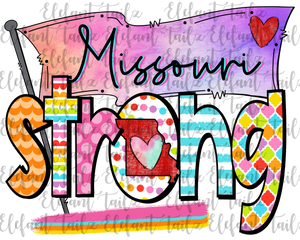 Colorful Missouri Strong