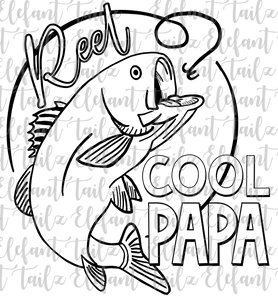 Reel Cool Papa Coloring