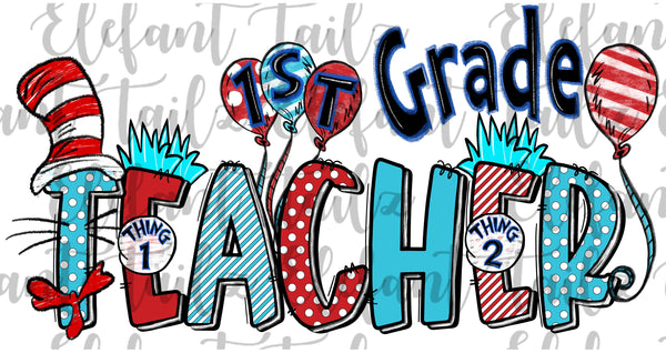 TRANSFER:  Crazy Cat 1st Grade Teacher