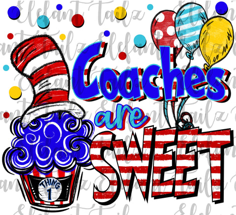 Crazy Cat Coaches Are Sweet - Cupcake