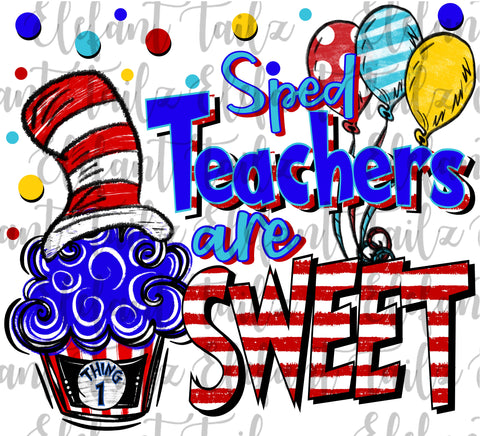 Crazy Cat Special Education Teachers Are Sweet - Cupcake