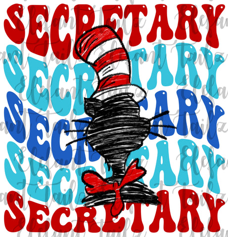 Crazy Cat Stacked Secretary