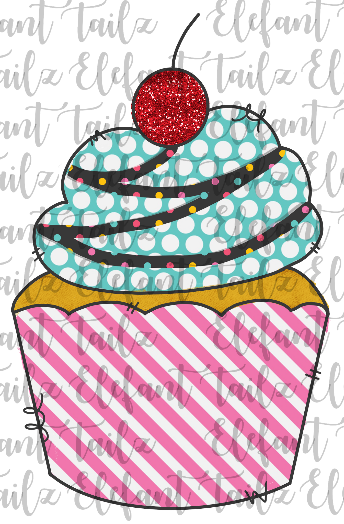 Cupcake Party Cupcake #1