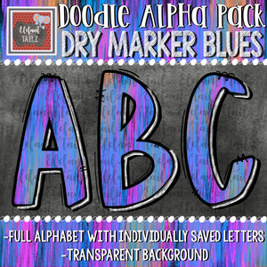 Doodle Alpha - Dry Marker Blues