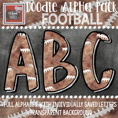 Doodle Alpha - Football