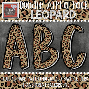 Doodle Alpha - Leopard