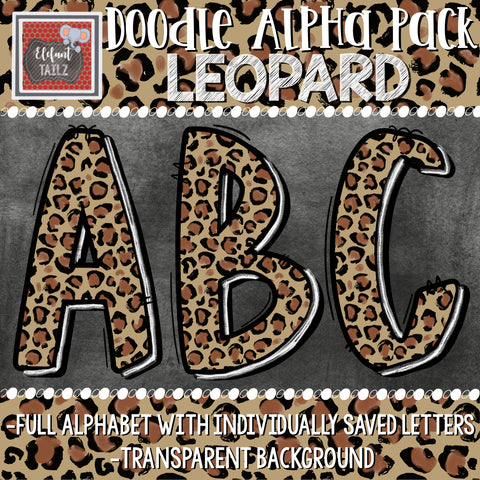 Doodle Alpha - Leopard