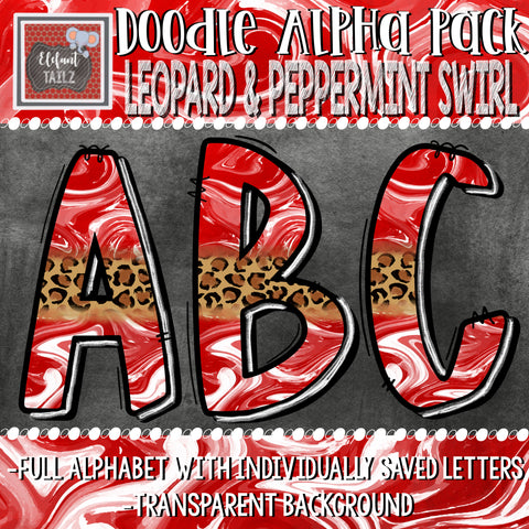 Doodle Alpha - Peppermint Swirl