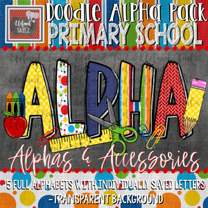Doodle Alpha BUNDLE - Primary School