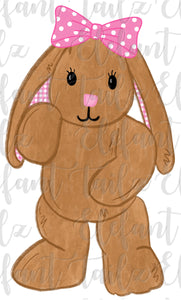 Girl Velveteen Bunny