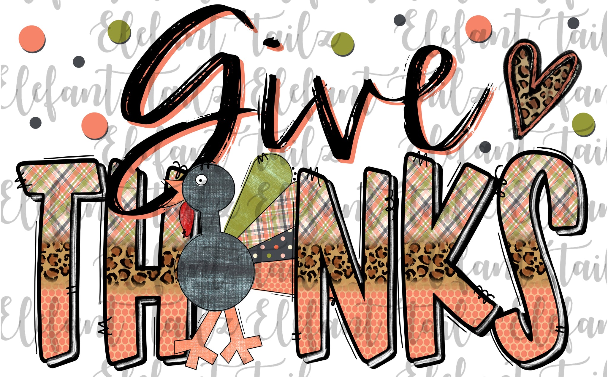 TRANSFER:  Give Thanks With Walking Turkey