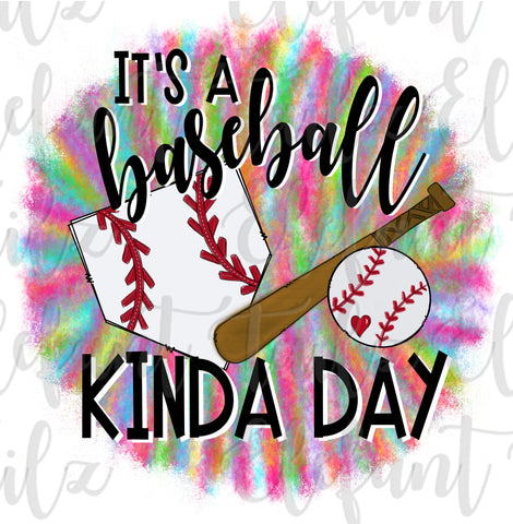 It's A Baseball Kinda Day