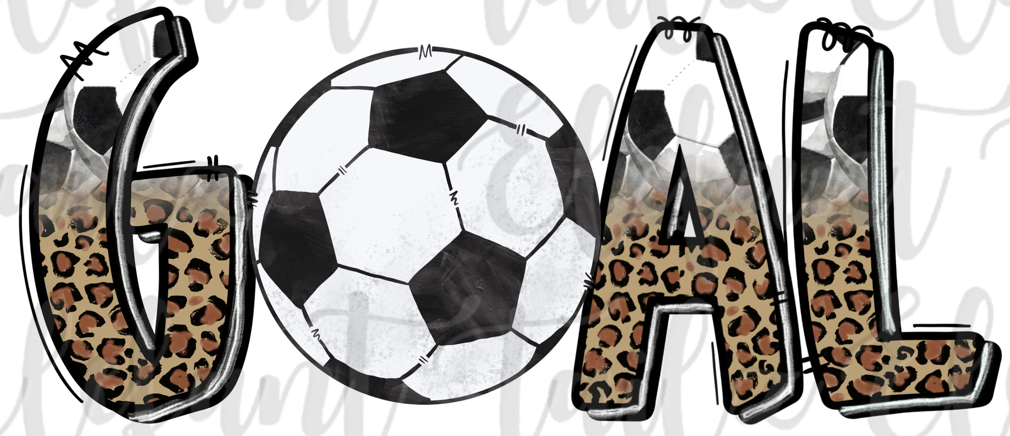 Leopard Soccer Goal