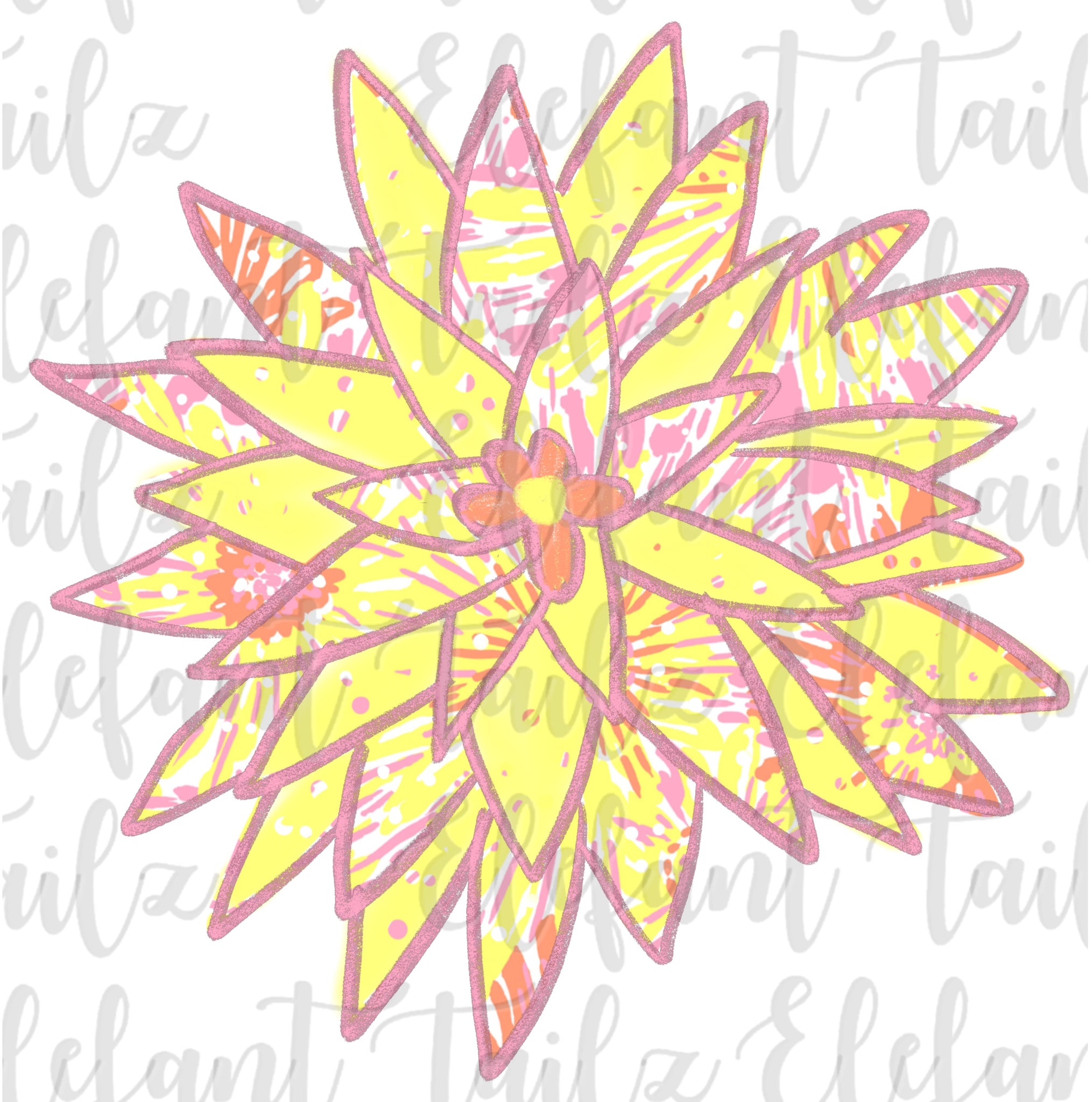 Lilly Pulitzer Sunkissed Flower #3