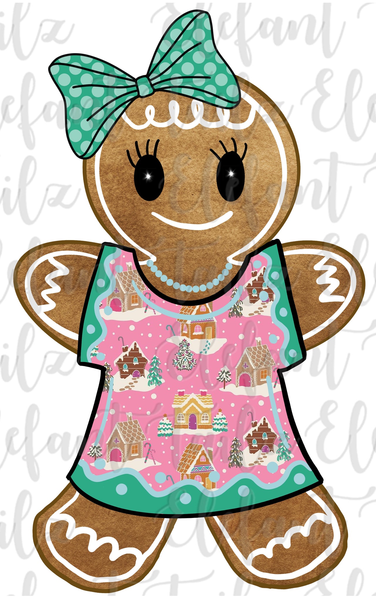 Gingerbread Village Girl