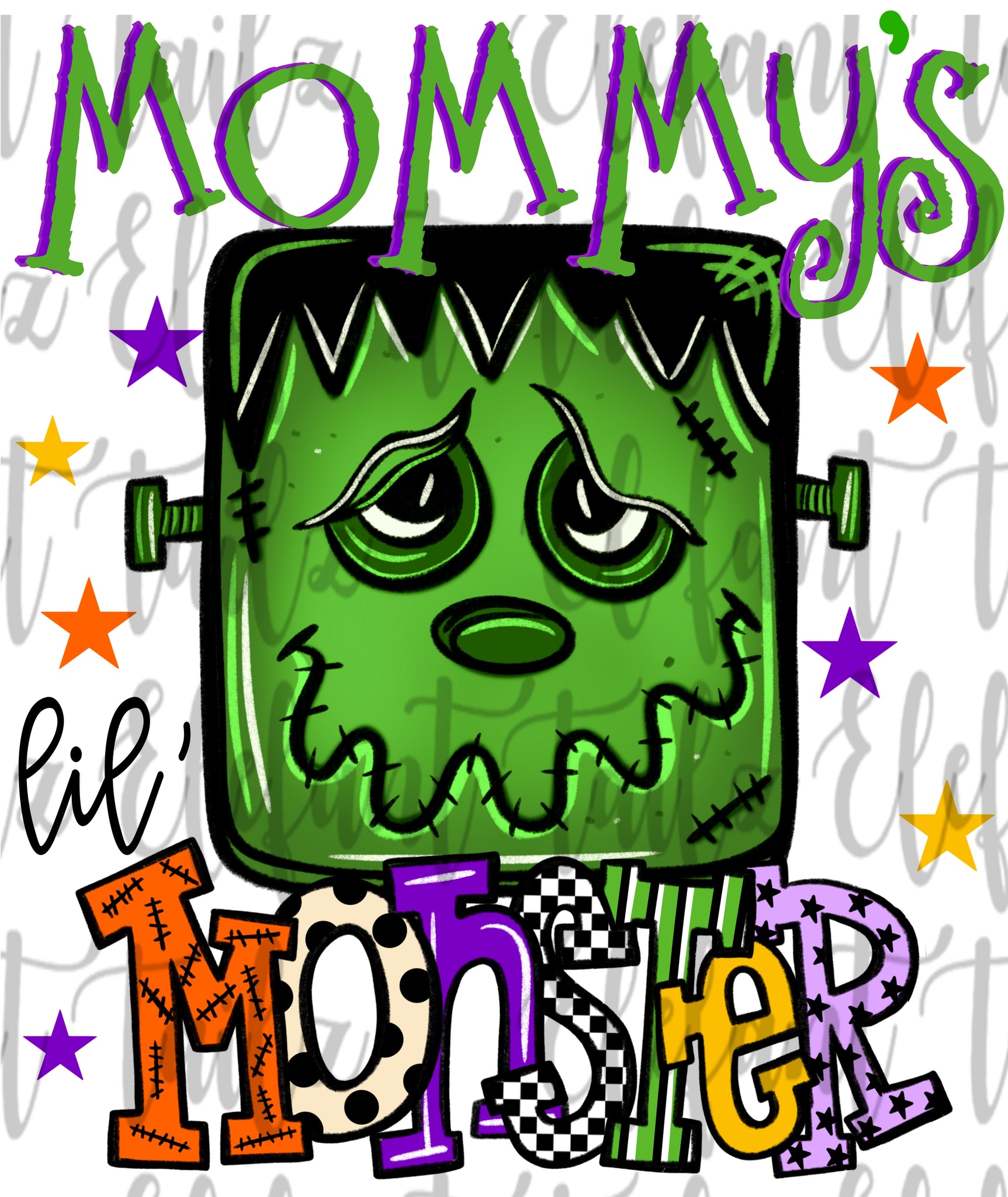 Mommy's Lil' Monster Frankenstein