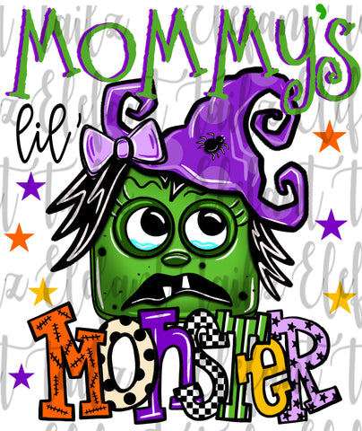 Mommy's Lil' Monster Witch