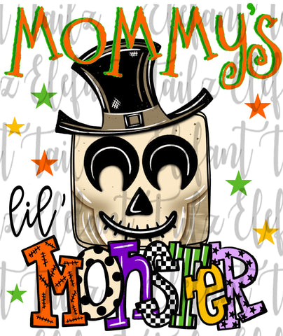 Mommy's Lil' Monster Skeleton