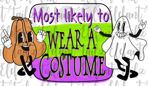 Most Likely To Wear A Costume