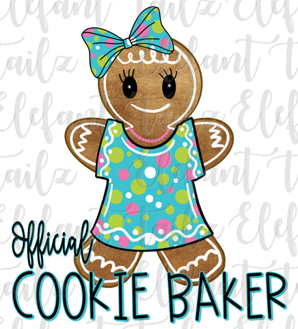 Official Cookie Baker Girl