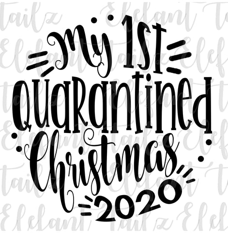 Ornament Rounds - 2020 1st Quarantined Christmas #2