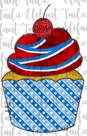 Patriotic Cupcake #2