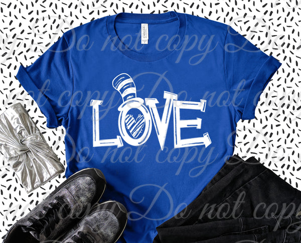 Funky Hat Love *ADULT* Screen Print - READY TO SHIP