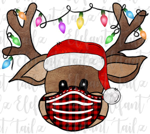 Reindeer with Lights & Mask #2