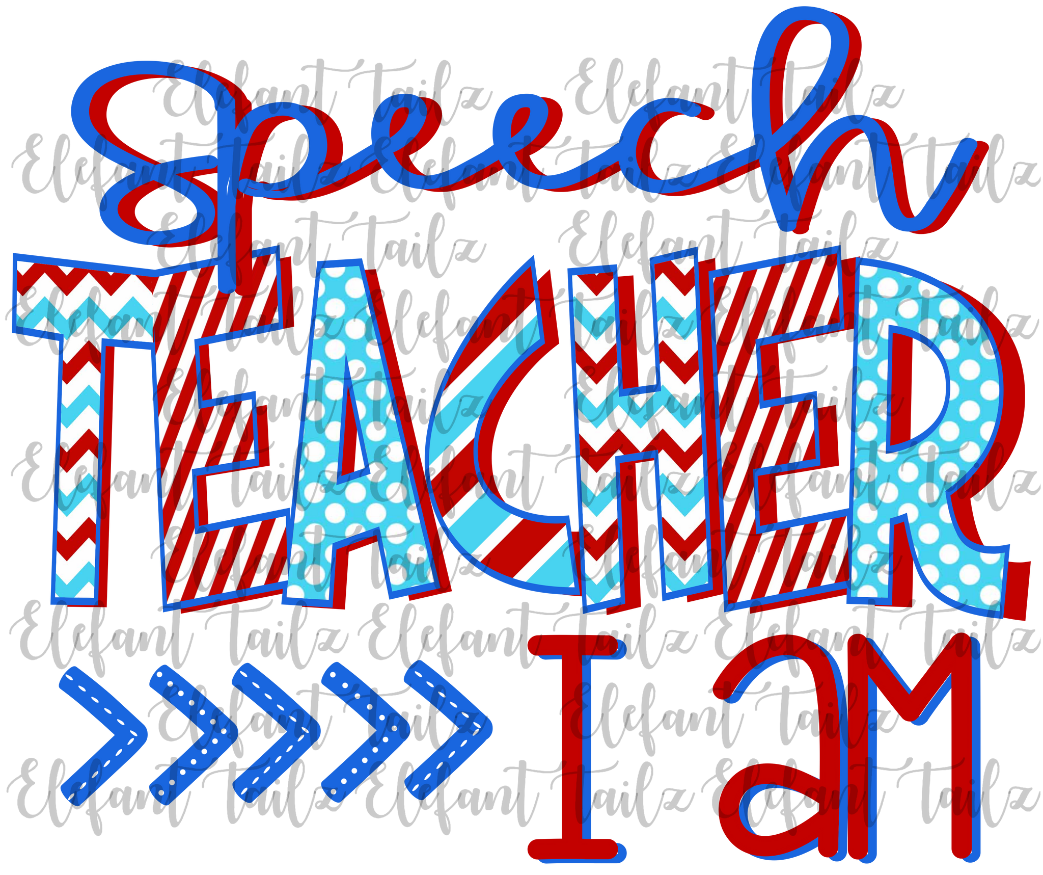 Speech Teacher I Am