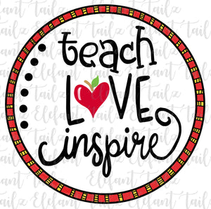 Teach Love Inspire Circle