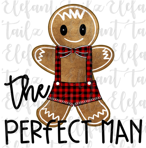 Perfect Man Gingerbread Boy