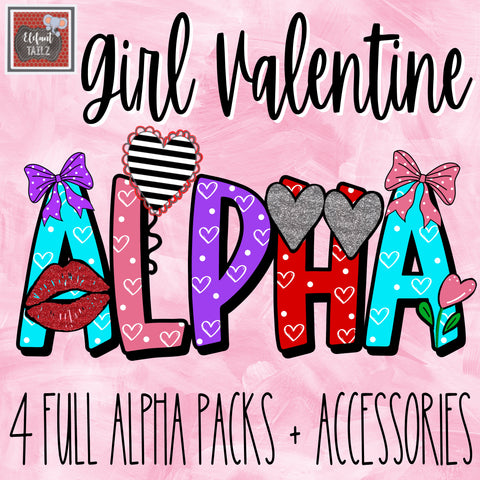 Girl Valentine Alpha Pack & Accessories