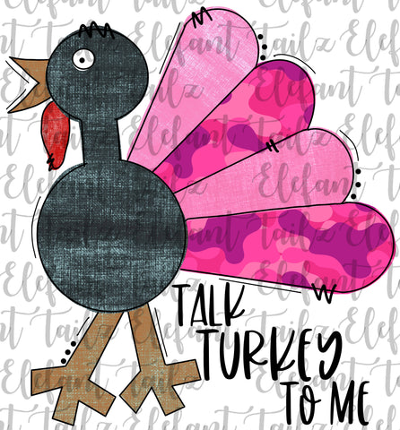 Walking Talk Turkey To Me Pink Camo