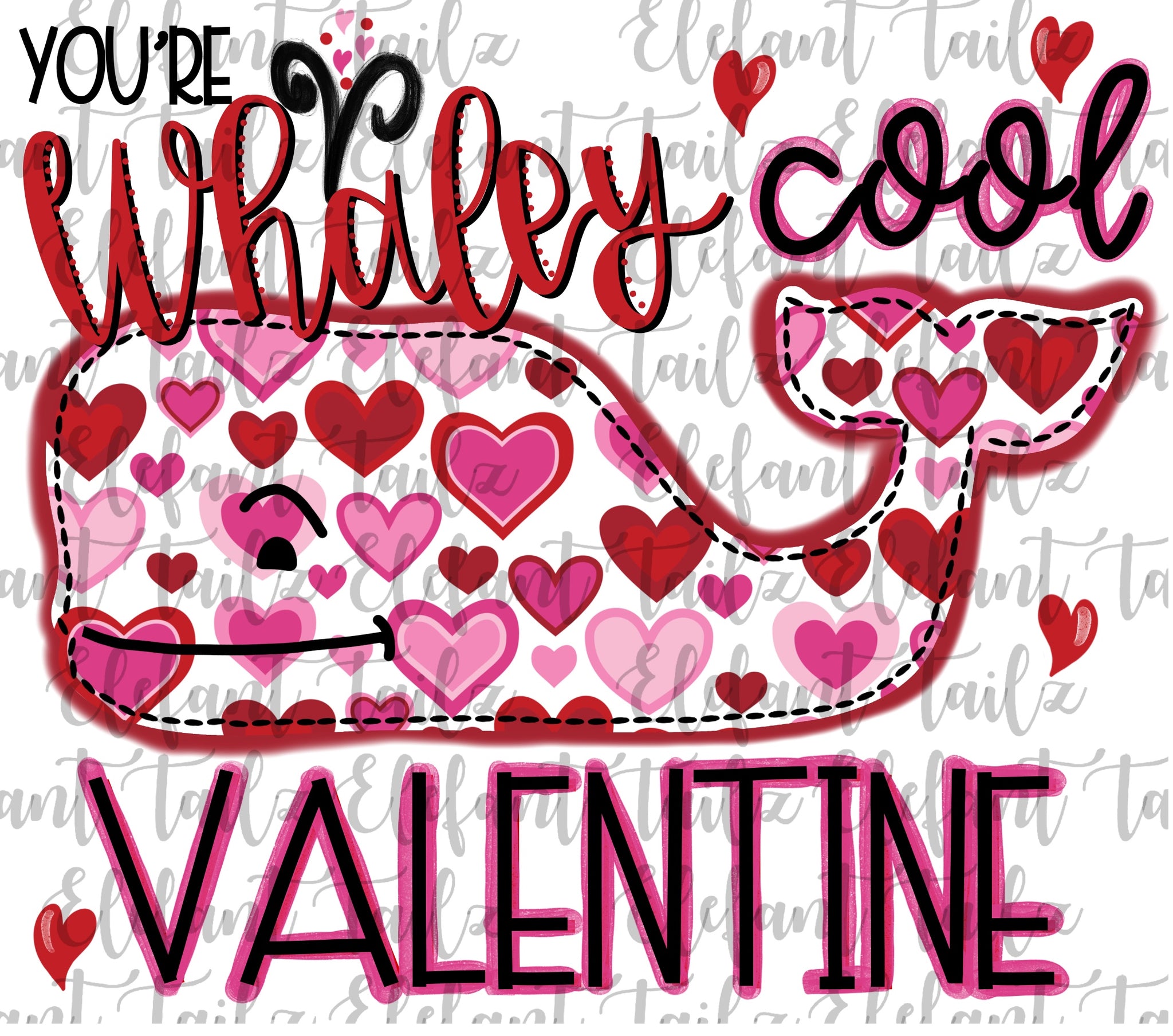 Whaley Cool Valentine Hearts