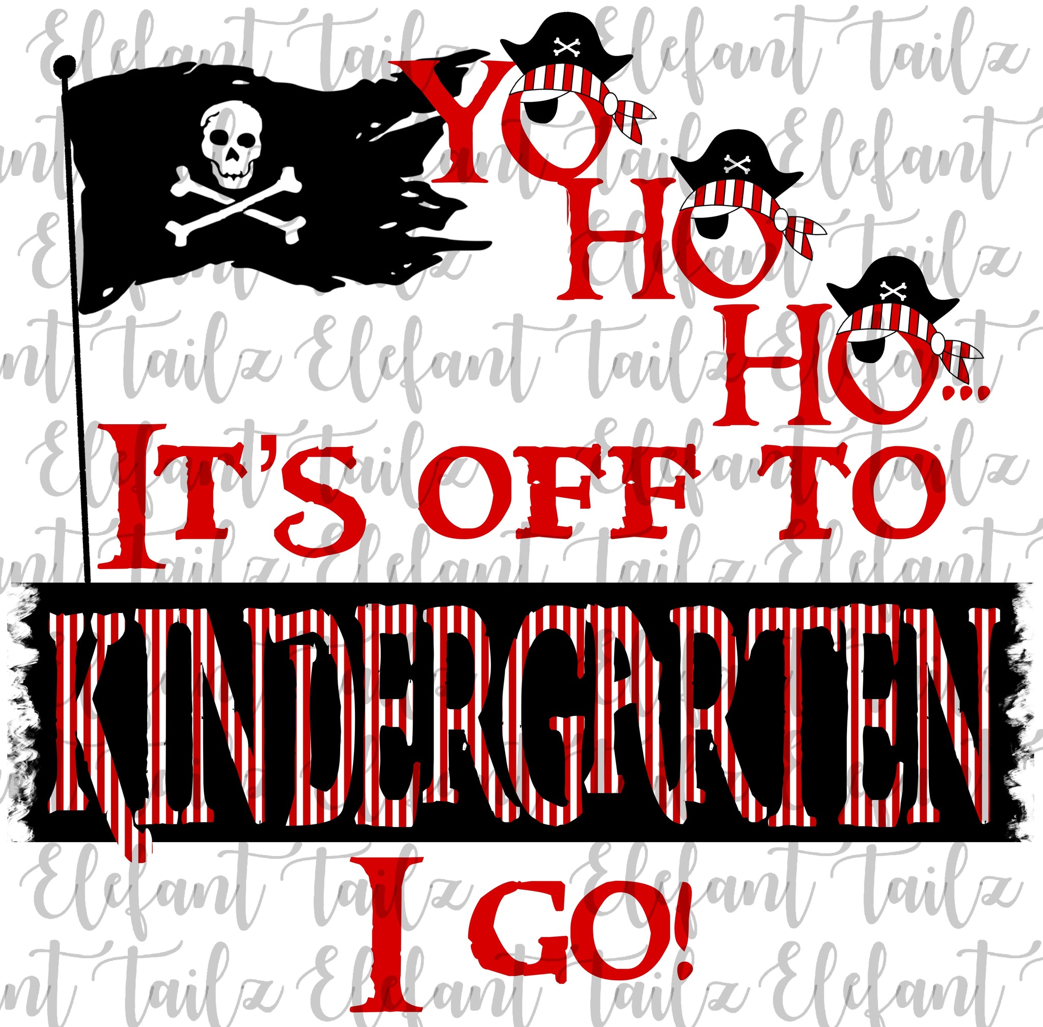 Yo Ho Ho Pirate Kindergarten